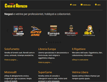 Tablet Screenshot of cosedabruzzo.com